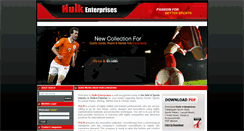 Desktop Screenshot of hulkenterprises.com